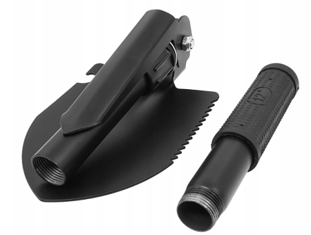 Lopata pliabila multifunctionala 4 in 1 pentru camping, cu tarnacop, fierastrau si desfacator de sticle (V86627) [7]