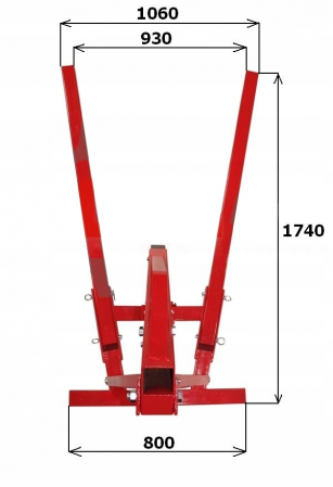 Macara girafa hidraulica 2T atelier auto (MT11201) [1]