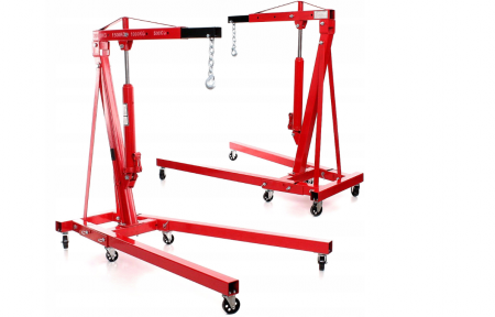 Macarale - Macara girafa hidraulica 2T atelier auto ridicat scos motor (KD320_3K)