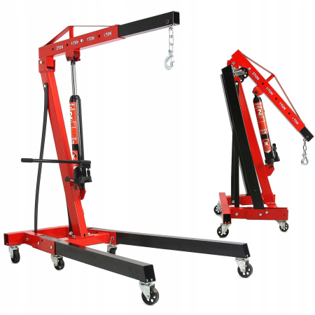 Macara girafa hidraulica 2T atelier auto ridicat scos motor (KD333_2K) [3]