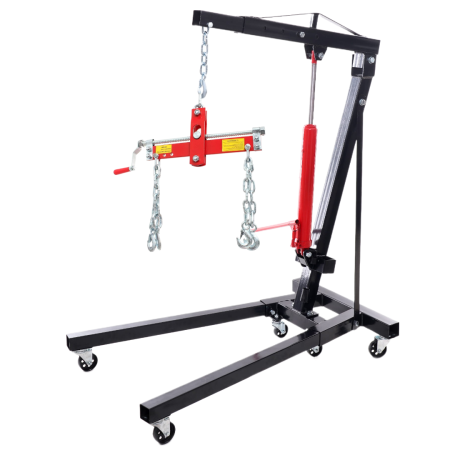 Macara girafa hidraulica 2T + Suport traversa echilibrare ridicare motor macara 900kg (KD333+KD321) [0]