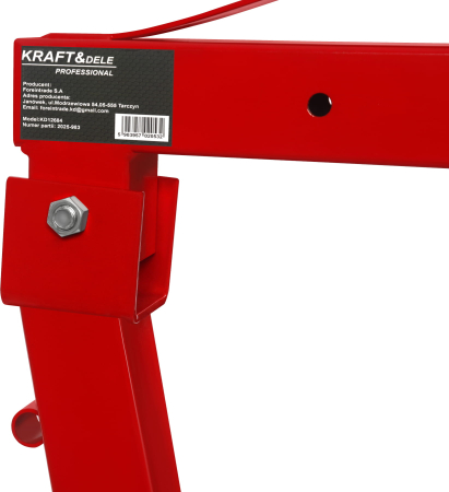 Macara hidraulica girafa pivotanta fixa atelier 360 grade 1Tona (KD12684_2K) [6]