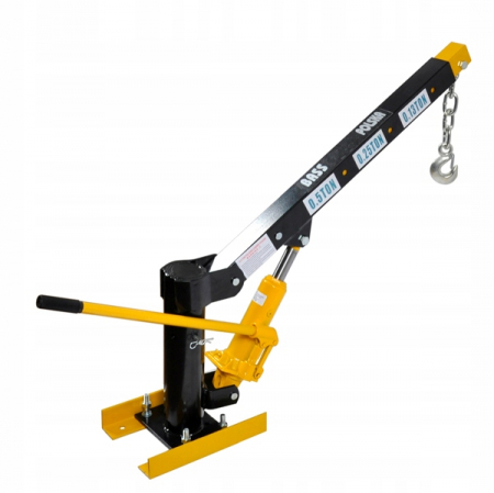Macara hidraulica girafa pivotanta fixa atelier HDS 360 grade 500kg 0.5Tona (BP-3490) [1]