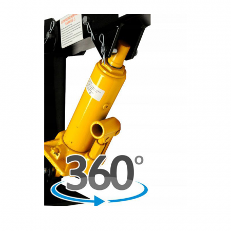 Macara hidraulica girafa pivotanta fixa atelier HDS 360 grade 500kg 0.5Tona (BP-3490) [2]
