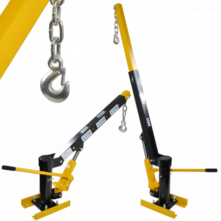 Scule Atelier Auto - Macara hidraulica girafa pivotanta fixa atelier HDS 360 grade 500kg 0.5Tona (BP-3490)
