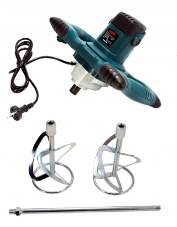 Malaxor, mixer 2950W masina amestecat, amestecator mortar, vopsea (ZHEM2950) [7]
