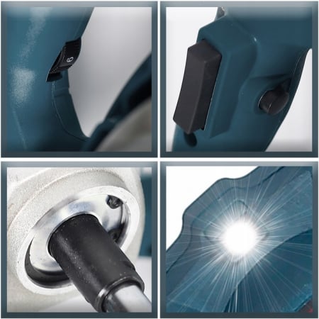 Malaxor, mixer 3150W cu LED, masina amestecat, amestecator mortar, vopsea (KEM3150) [4]