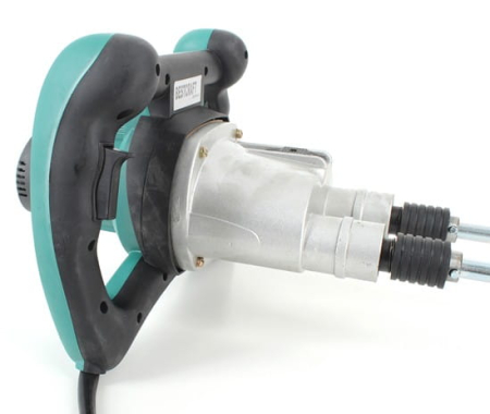 Malaxor mixer dublu 1600W masina amestecat amestecator mortar vopsea (EC542) [4]