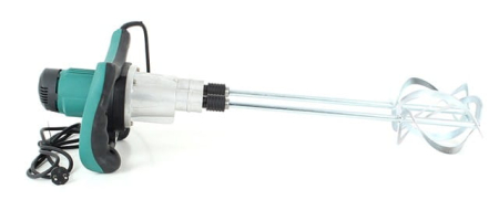 Malaxor mixer dublu 1600W masina amestecat amestecator mortar vopsea (EC542) [9]