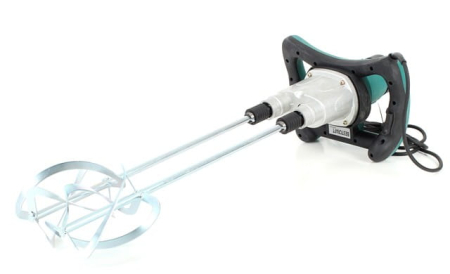 Malaxor mixer dublu 1600W masina amestecat amestecator mortar vopsea (EC542) [11]