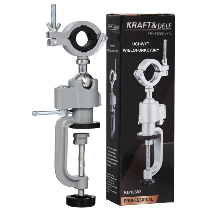 Altele - Menghina multiunghiulara rotativa pivotanta masa prindere rotunda (KD10683)