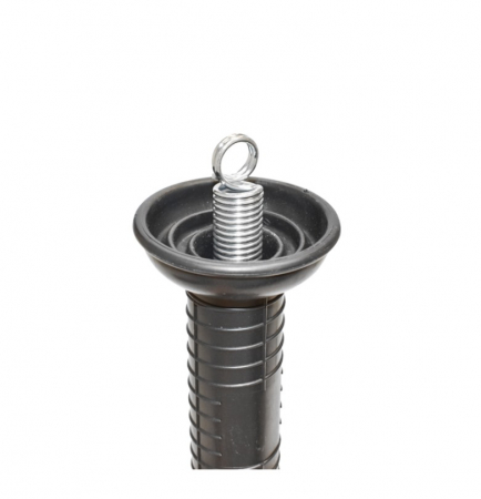 Maner poarta negru cu carlig si arc tensionare gard electric DISBY81 (BK87667) [3]