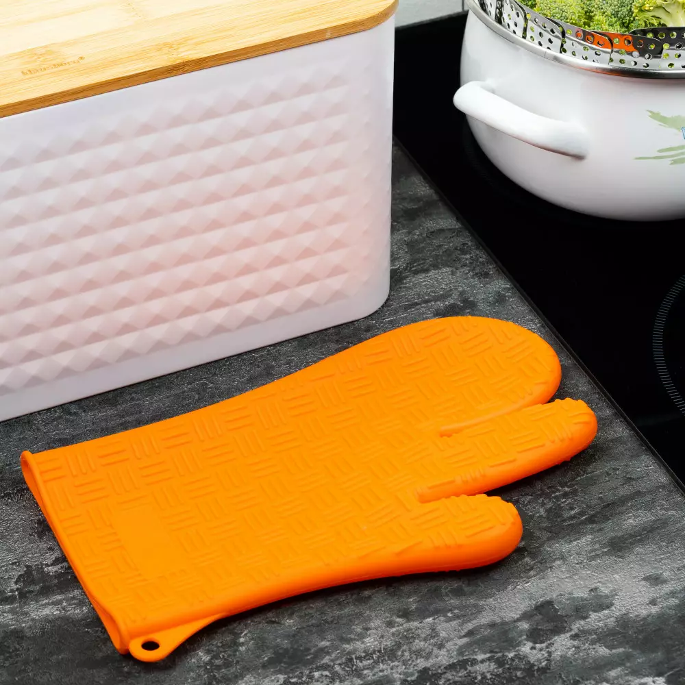 Manusa bucatarie din silicon, protectie termica (KH-4622) [3]