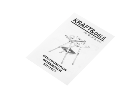 Masa de lucru pliabila, 70x65x92 cm, capacitate maxima 454 kg (KD11871) [13]