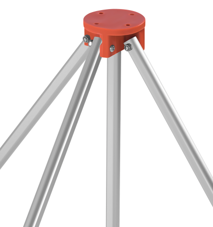 Masa profesionala pentru prelucrare gresie cu 10 picioare, 222 x 60 x 75 cm, 1000 kg (KD11981) [10]