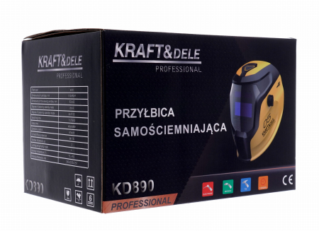 Masca sudura cu inchidere automata, cu reglaj, cristale lichide (KD890) [10]