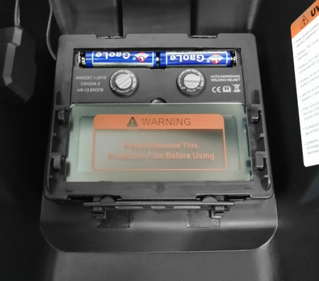 Masca sudura cu inchidere automata, cu reglaj, cristale lichide (S10376) [1]