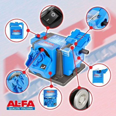Masina aparat ascutit ascutitoare multifunctionala 3 in 1 electrica 150 W (LXMFS45) [1]