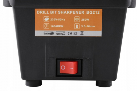 Masina aparat de ascutit burghie 90W ascutitor burghii 3-16mm (BG212) [4]