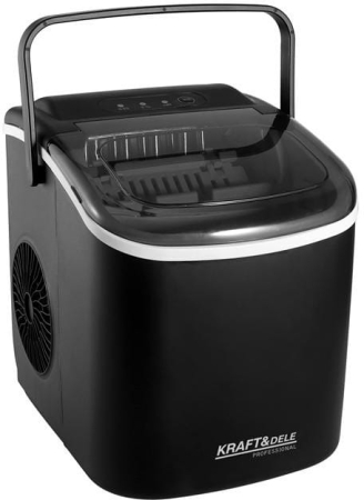 Masina aparat de facut gheata, 28x11.5x0 cm 220V 1.2 Litri, Economica, agent frigorific modern R600A, Negru (KD4124) [17]
