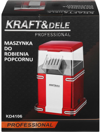 Masina aparat de facut popcorn, 1500 W (KD4106) [10]