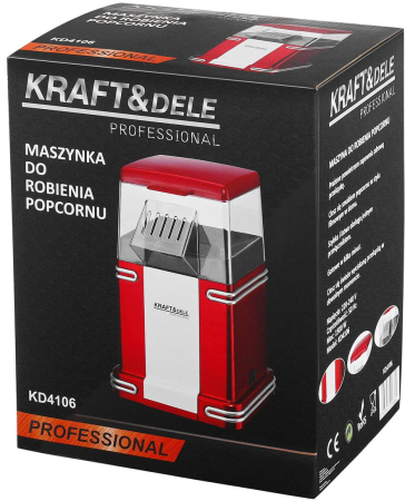 Masina aparat de facut popcorn, 1500 W (KD4106) [12]