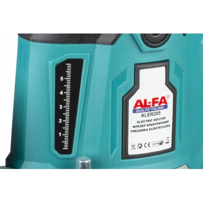 Masina aparat de frezat electric 2600 W freza verticala cu ghidaj + set freze (ALER205) [15]