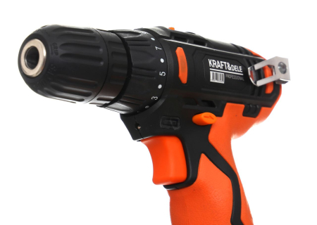 Masina, Aparat de gaurit, insurubat, Bormasina Autofiletanta cu baterii acumulator 12V 1.3Ah (KD1696) [8]