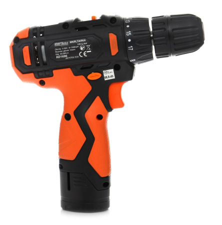 Masina, Aparat de gaurit, insurubat, Bormasina Autofiletanta cu baterii acumulator 12V 1.3Ah (KD1696) [4]