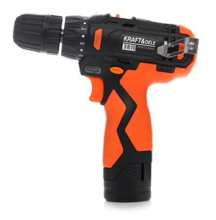 Aparat de mana - Masina, Aparat de gaurit, insurubat, Bormasina Autofiletanta cu baterii acumulator 12V 1.3Ah (KD1696)