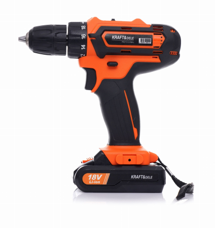 Aparat gaurit si insurubat - Masina, Aparat de gaurit, insurubat, Bormasina Autofiletanta cu baterii acumulator 18V 1.3Ah (KD3065)