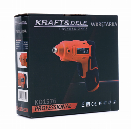 Masina, Aparat de gaurit, insurubat, Bormasina Autofiletanta cu baterii acumulator 800mAh (KD1576) [8]