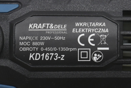 Masina, Aparat de gaurit, insurubat, Bormasina Autofiletanta electrica 880W (KD1673-Z) [4]