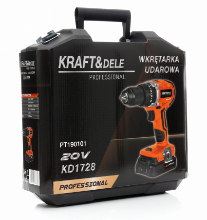 Masina, Aparat de gaurit, insurubat, Bormasina Autofiletanta fara perii 2x20V (KD1728) [10]