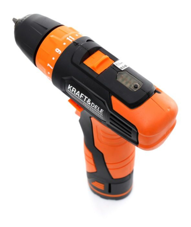Masina, Aparat de gaurit, insurubat, Bormasina Autofiletanta pe baterii acumulator 12V Li-Ion(KD1670) [9]