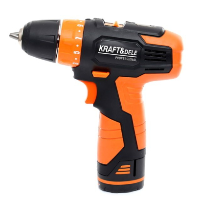 Aparat de mana - Masina, Aparat de gaurit, insurubat, Bormasina Autofiletanta pe baterii acumulator 12V Li-Ion(KD1670)