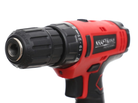 Masina, Aparat de gaurit, insurubat, Bormasina Autofiletanta pe baterii acumulator 18V Li-Ion + accesorii (KD1566) [11]