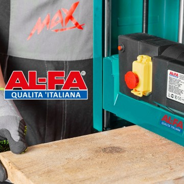 Masina aparat de rindeluit si degrosat stationar electrica 2400W (ALTP330-21) [5]