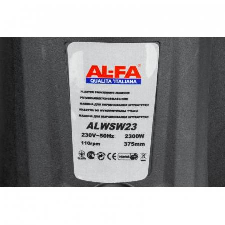 Masina aparat de slefuit pereti 2300w 375mm slefuitor drisca tavan rigips glet tencuiala (ALWSW23RED) [2]