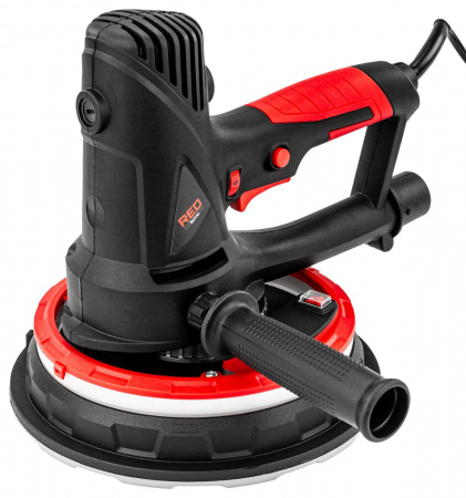 Aparate de slefuit - Masina aparat de slefuitor pereti tavan rigips glet 1800W 180mm aspirare LED (RTSDG0135)