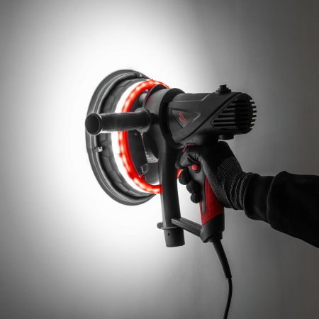 Masina aparat de slefuitor pereti tavan rigips glet 1800W 180mm aspirare LED (RTSDG0135) [10]