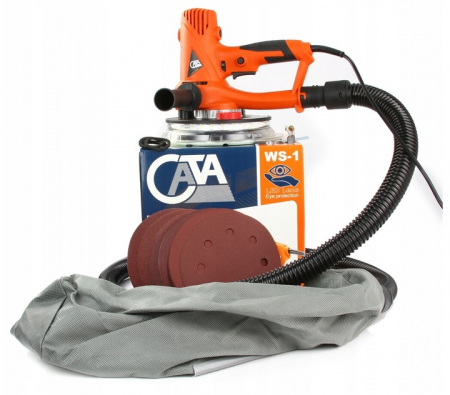 Masina aparat de slefuitor pereti tavan rigips glet 2300W 180mm aspirare LED (M90201) [2]