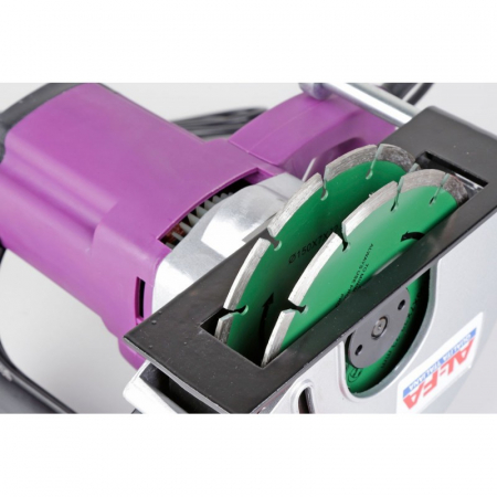 Masina aparat de taiat caneluri in zidarie 3100W canelat debitor canale disc diamantat (ALBR31) [4]