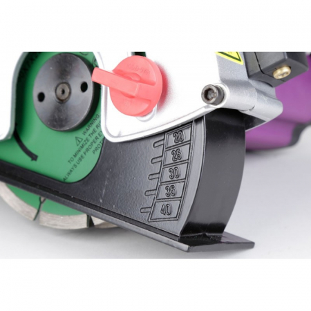 Masina aparat de taiat caneluri in zidarie 3100W canelat debitor canale disc diamantat (ALBR31) [8]