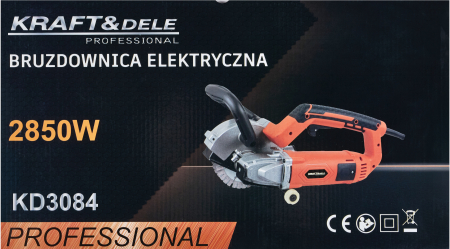 Masina aparat electric de taiat caneluri in zidarie 2850 W (KD3084) [27]