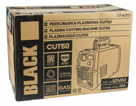 Masina aparat invertor de taiat cu plasma 50Amperi 12mm + accesorii (37420) [1]