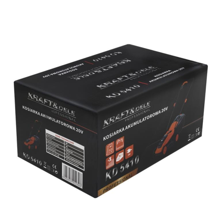 Masina aparat pe baterii acumulator 20V 6Ah de tuns iarba gazon 25cm (KD5410) [31]