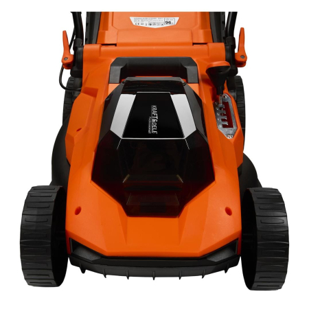 Masina aparat pe baterii acumulator 40V 2x20V 6Ah de tuns iarba gazon 38cm (KD5411) [2]