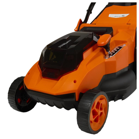 Masina aparat pe baterii acumulator 40V 2x20V 6Ah de tuns iarba gazon 38cm (KD5411) [19]