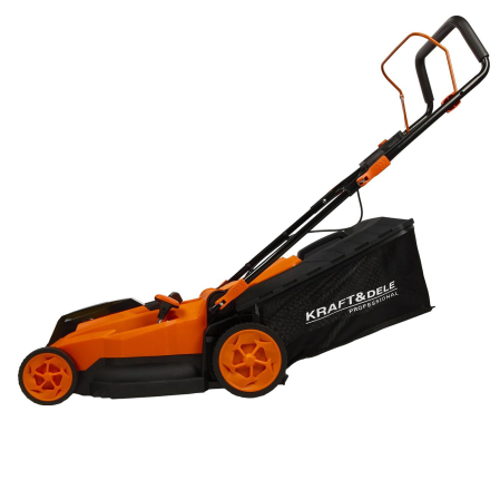 Masina aparat pe baterii acumulator 40V 2x20V 6Ah de tuns iarba gazon 38cm (KD5411) [17]